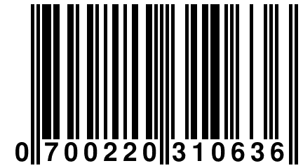 0 700220 310636