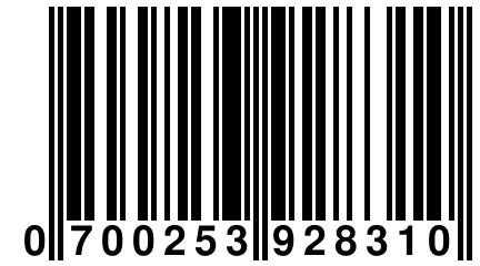 0 700253 928310