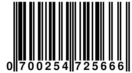 0 700254 725666