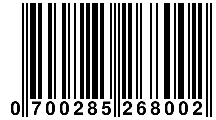 0 700285 268002