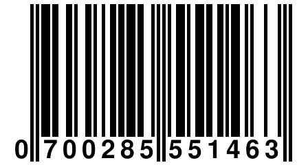 0 700285 551463