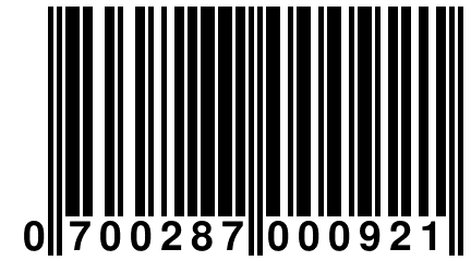 0 700287 000921