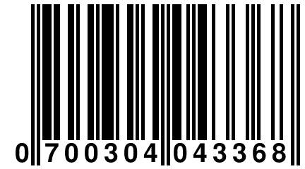 0 700304 043368