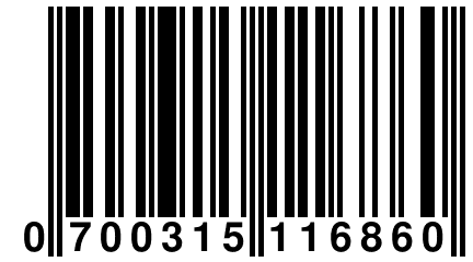 0 700315 116860