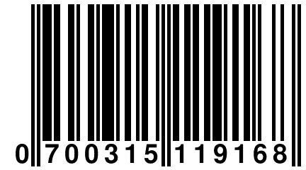 0 700315 119168