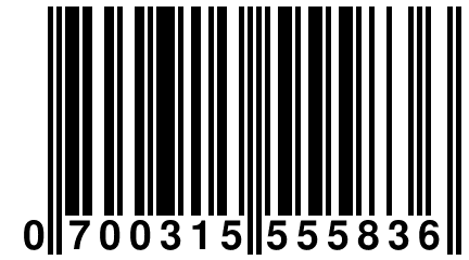 0 700315 555836