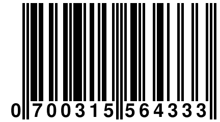 0 700315 564333