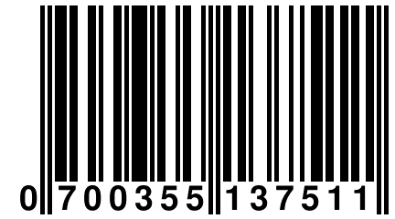 0 700355 137511