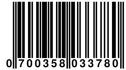 0 700358 033780