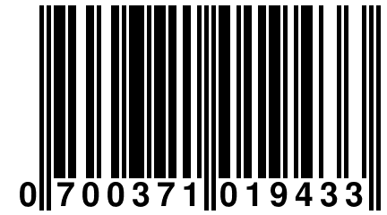 0 700371 019433