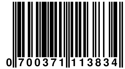 0 700371 113834