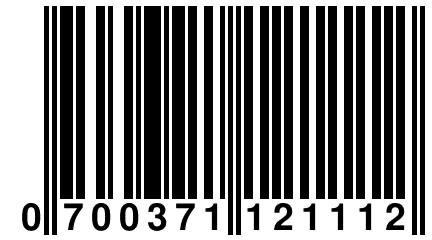 0 700371 121112