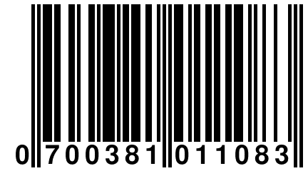 0 700381 011083