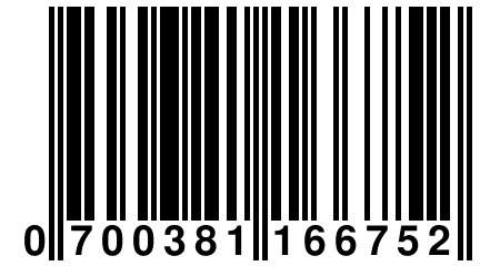 0 700381 166752