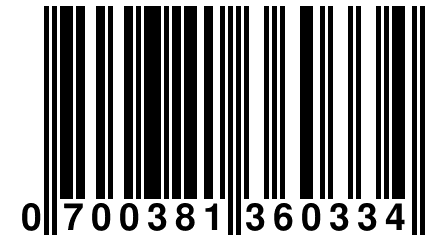 0 700381 360334