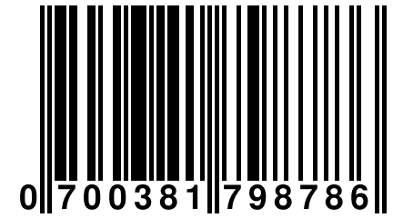 0 700381 798786