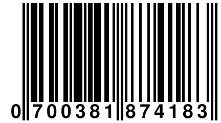 0 700381 874183