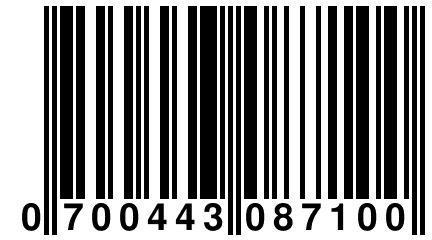 0 700443 087100