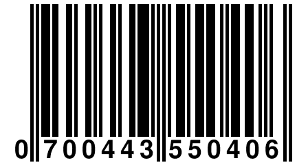 0 700443 550406