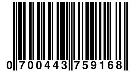 0 700443 759168