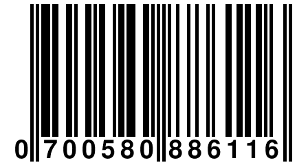 0 700580 886116