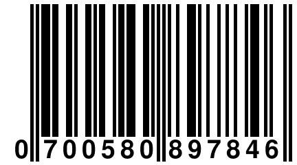 0 700580 897846