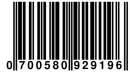 0 700580 929196