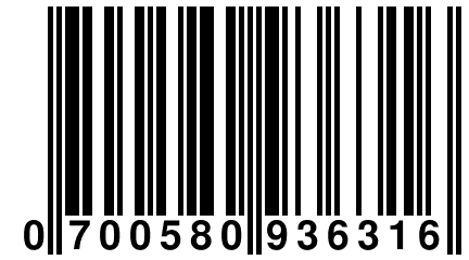 0 700580 936316