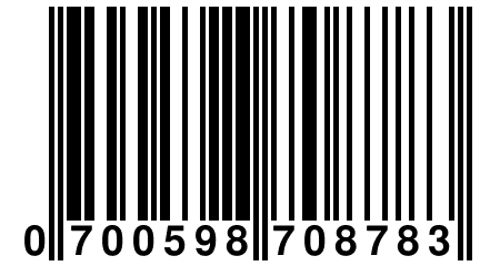 0 700598 708783