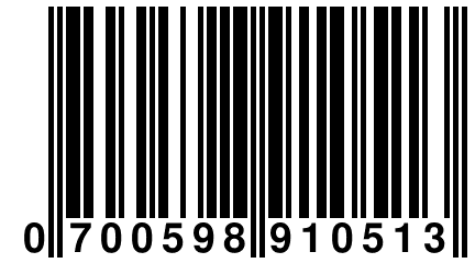 0 700598 910513