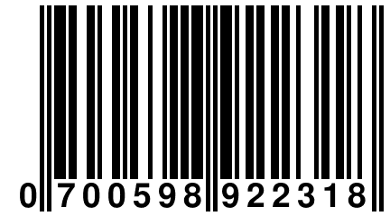 0 700598 922318