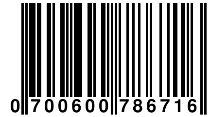 0 700600 786716