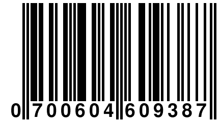 0 700604 609387