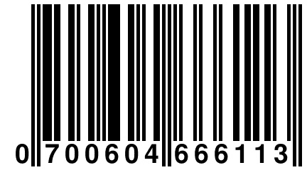 0 700604 666113