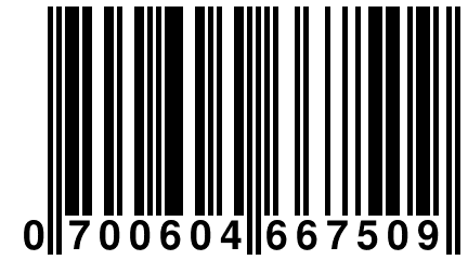 0 700604 667509