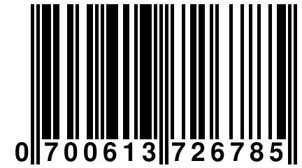 0 700613 726785