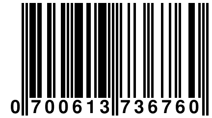 0 700613 736760