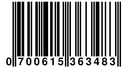 0 700615 363483