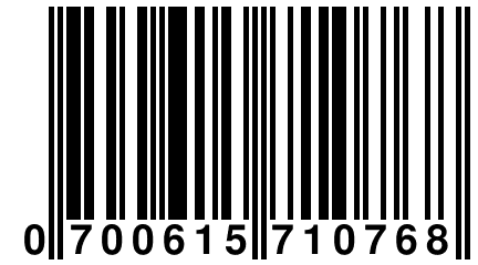 0 700615 710768