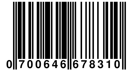 0 700646 678310