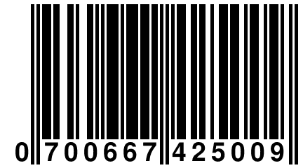 0 700667 425009