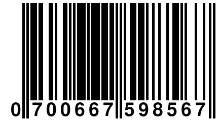 0 700667 598567