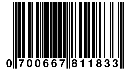 0 700667 811833