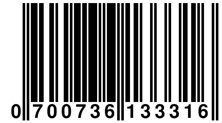 0 700736 133316