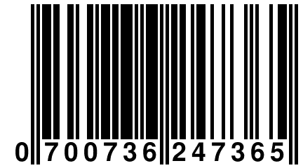 0 700736 247365