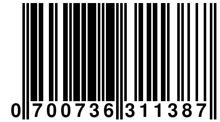 0 700736 311387