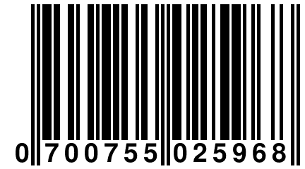 0 700755 025968