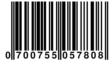 0 700755 057808