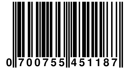 0 700755 451187