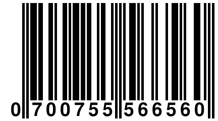 0 700755 566560